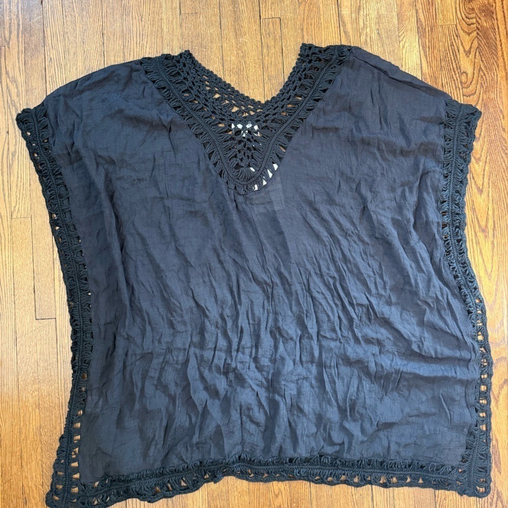 Miracle Cotton Crochet Swimsuit Coverup - Picture 5 of 7